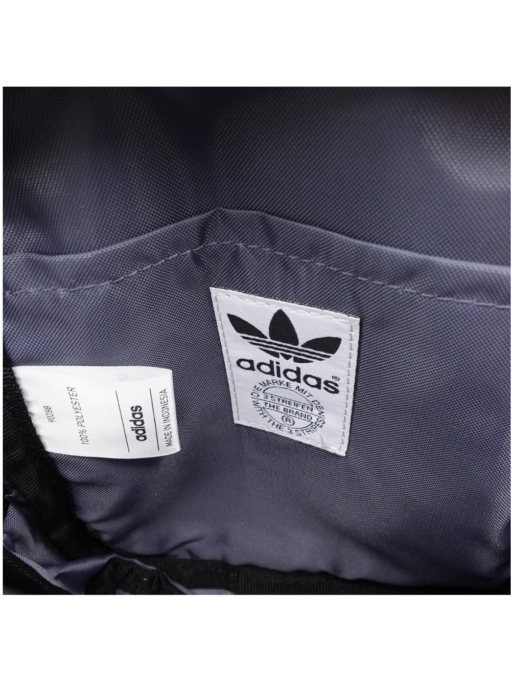 NEW adidas Original Utility Mini Sling Bag Unisex IU9313 Black/Night Grey - Picture 12 of 16